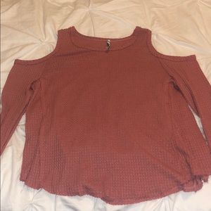 Peach sweater
